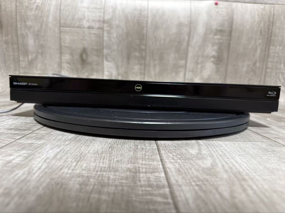 SHARP シャープ ブルーレイディスクレコーダー BD-NW520 リモコン　b-casカード　電源コード 付き 2018年製 ※通電確認 ジャンク 品