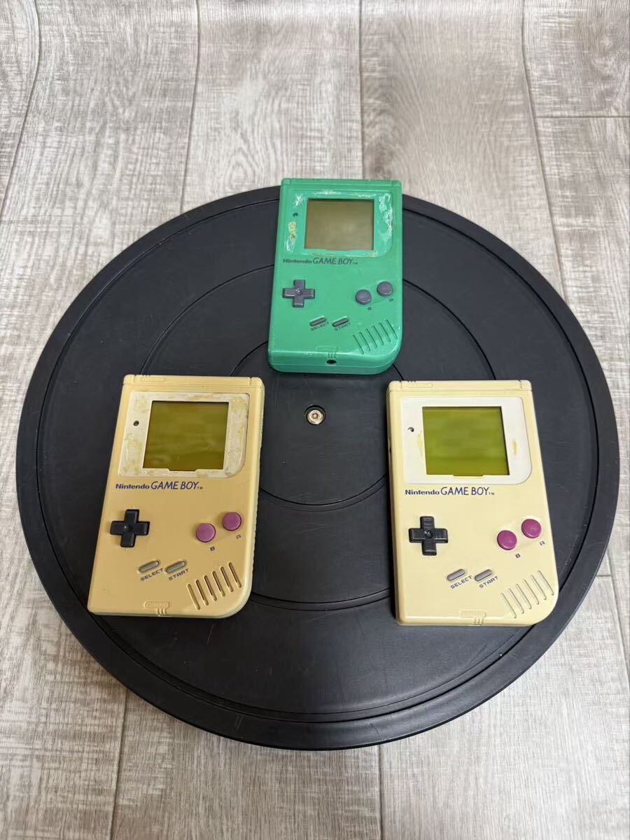 Nintendo 任天堂 GAME BOY TM DMG-01 初代 ゲームボーイ 3点セット ※ジャンク 品