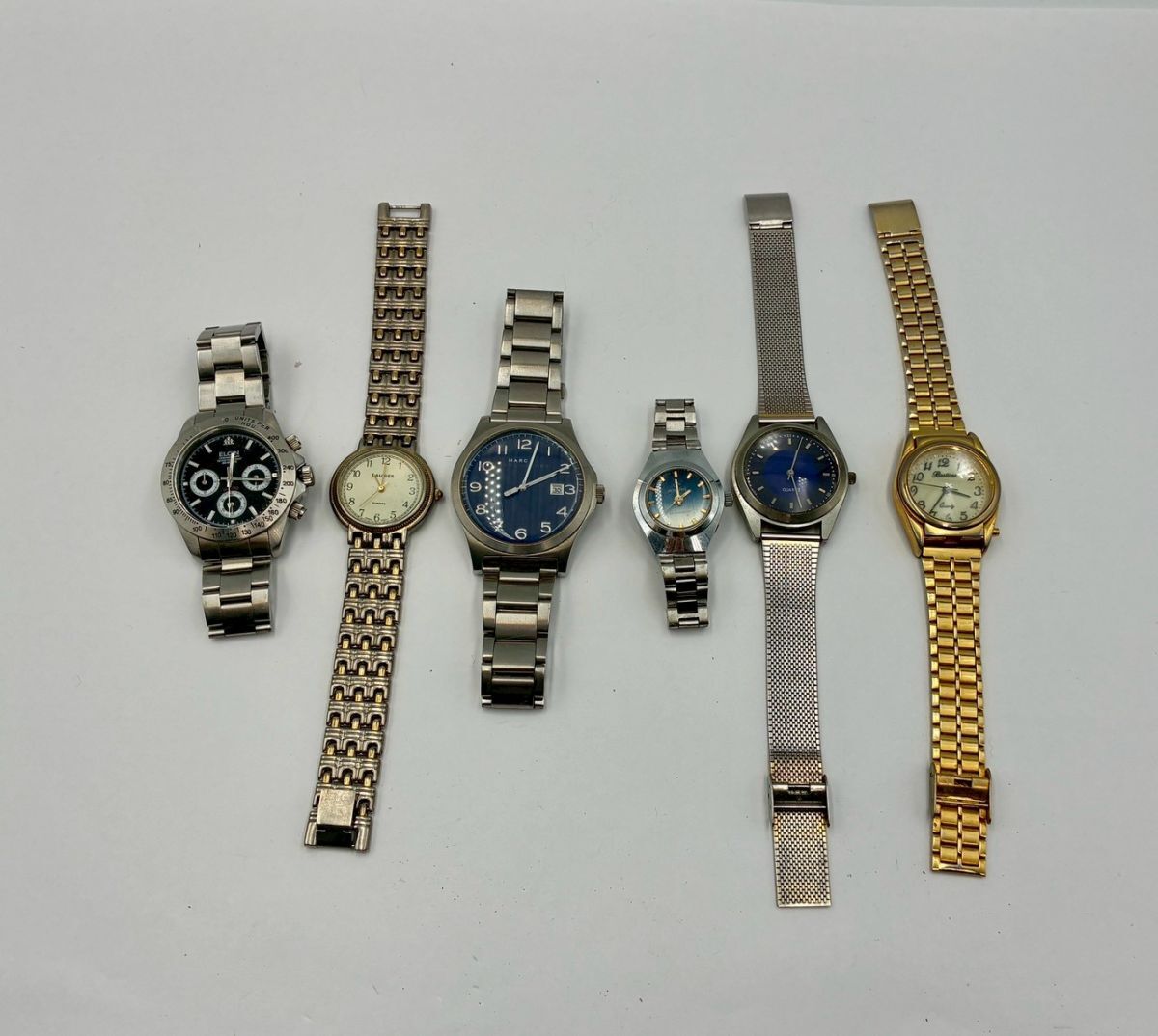 1円～②【送料230円】 腕時計 6本まとめ売り マークジェイコブス MARC JACOBS エルジン ELGIN クォーツ #③29