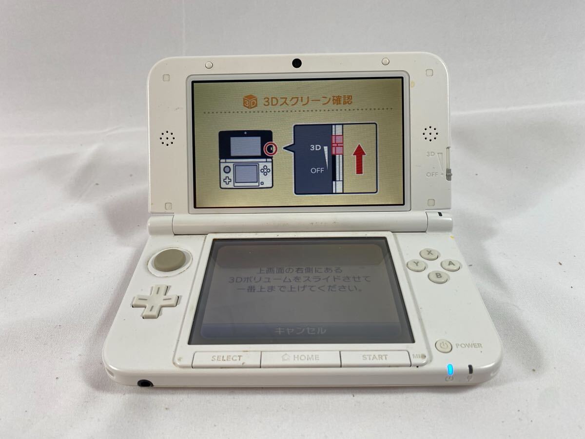 ⑤ Nintendo 任天堂 ニンテンドー ニンテンドー3DS 3DS LL SPR-001 初期化済　とびだせどうぶつの森付属　【05122】