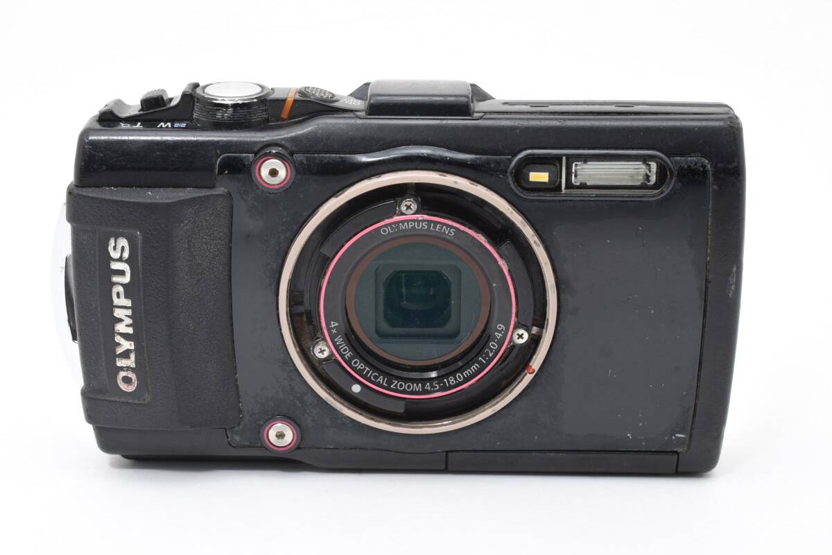 【動作品】OLYMPUS STYLUS TG‐3　Tough　ブラック　No.1275