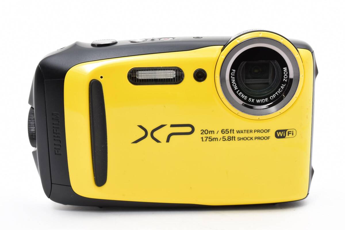 【動作品・光学良好】FUJIFILM　FINEPIX　XP120　イエロー　No.1325