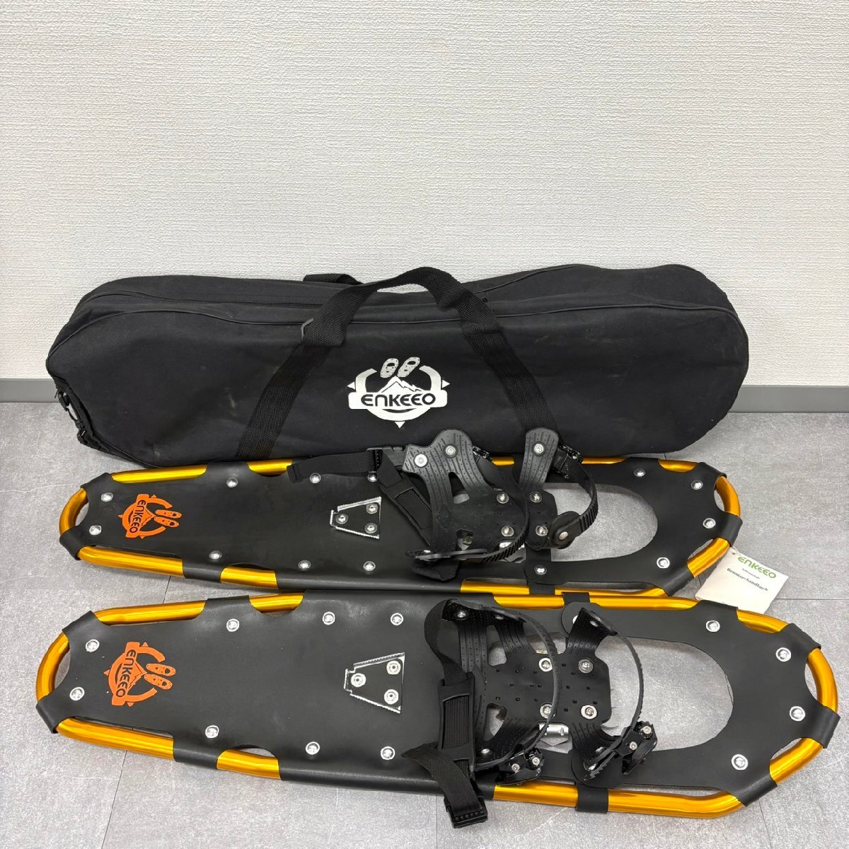 ※まとめて取引不可※NK4823① Enkeeo エンキーオ アルミ スノー シュー 現状渡し 中古 ジャンク品
