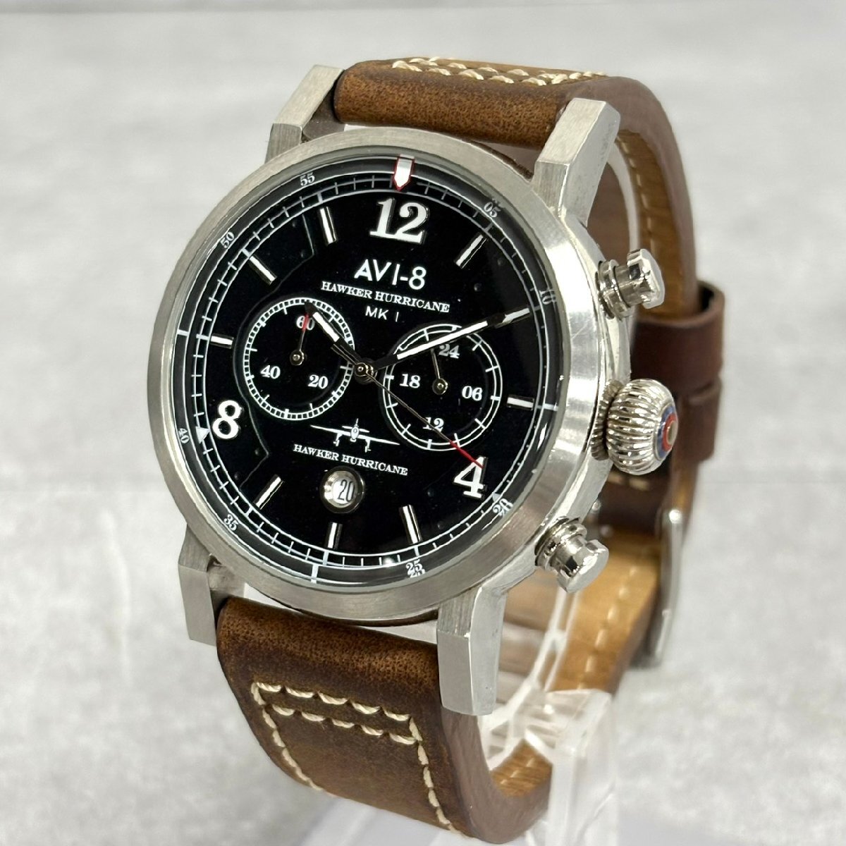 NT2706 AV1-8 Hawker Hurricane アヴェエイト ホーカー・ハリケーン 腕時計 現状渡し 中古 ジャンク品