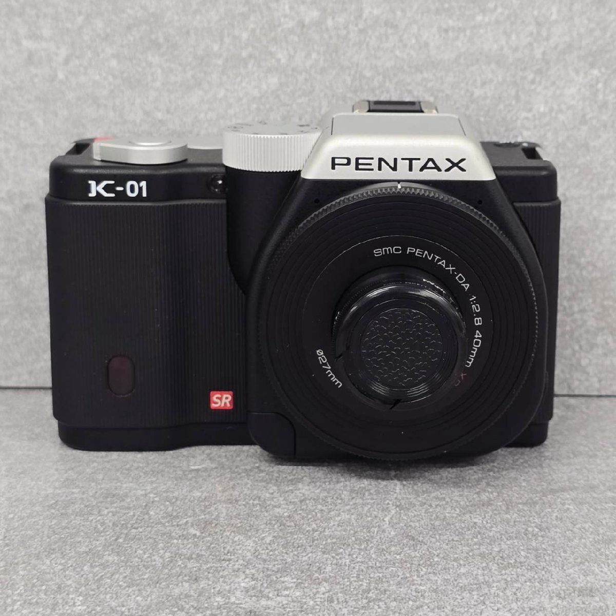 NK5006 PENTAX ペンタックス デジタル一眼レフカメラ K-01 SMC PENTAX-DA 1:2.8 40mm 現状渡し 中古 ジャンク品