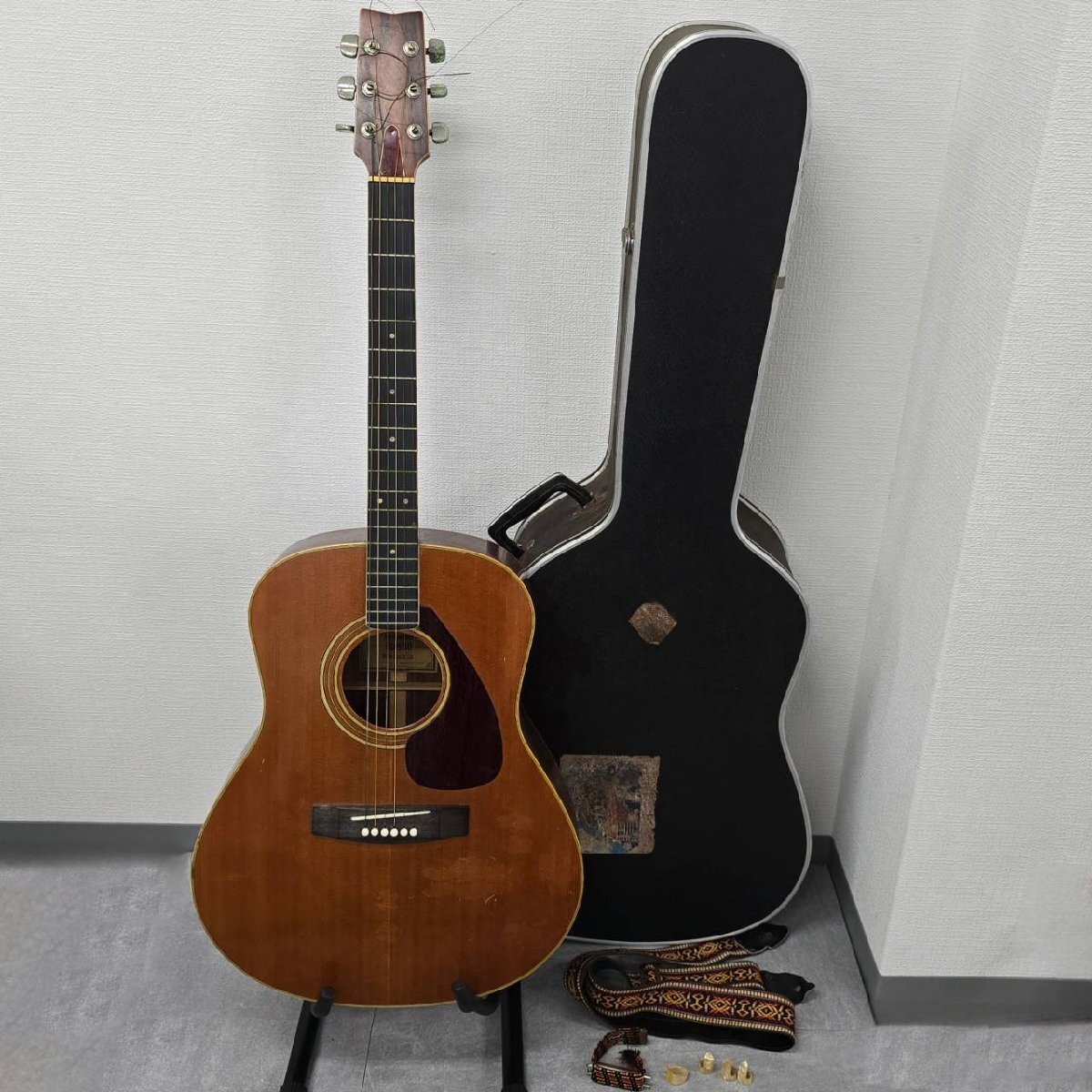 ※まとめて取引不可※ NK5120 YAMAHA FG-580 ヤマハ アコースティックギター 現状渡し 中古 ジャンク品