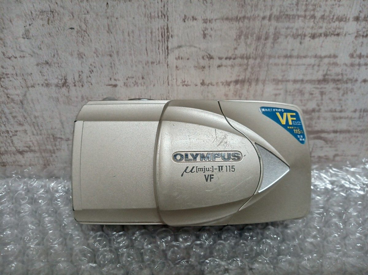 OLYMPUS オリンパス μ [mju:]-II　115 VF コンパクトカメラ　コンパクト　フィルムカメラ　 ミュー　現状品