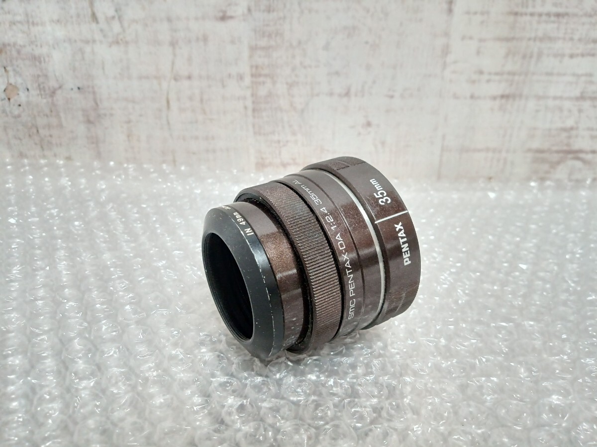 PENTAX　ペンタックス　カメラレンズ　SMC PENTAX-DA 1:2.4 35mm AL デジタル一眼レフ　LENS ジャンク