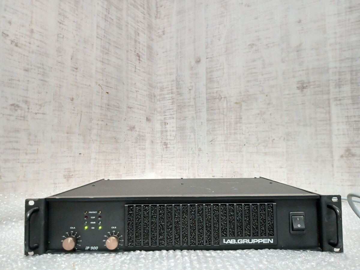 必見!!　希少　Lab.Gruppen IP 900 スウェーデン製　高品質　パワーアンプ　アイアン　パワー　シリーズ　ラブグルッペン　ジャンク