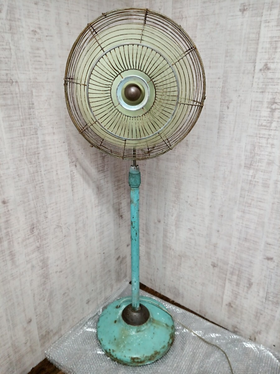 希少　National　ナショナル　40W1 扇風機　大型扇風機　レトロ扇風機　40cm 羽根　レトロ　ビンテージ　家電FAN ファン　現状品　