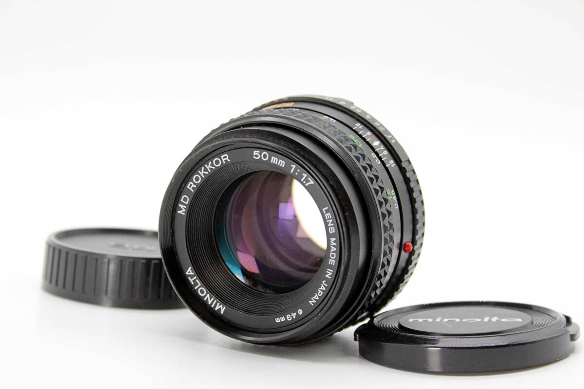 【動作確認済み】MINOLTA MD 50mm F1.7