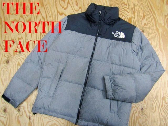 ★ノースフェイス NORTHFACE★メンズ ヌプシ ダウンジャケット NV NUPTSE JACKET ND91842 ミックスグレー★R80517011A