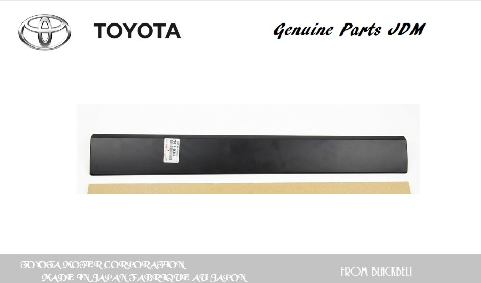 【トヨタ純正パーツ】FJ Cruiser 07-14　フロントアウトサイド　右　ドアモールディング　75071-35142