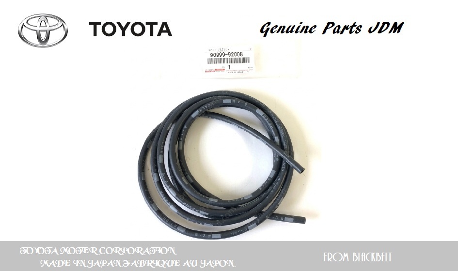 ★トヨタ純正パーツ★MR2 SW20 AW11 MR-S ZZW30 レビン トレノ AE86 スープラ 汎用バキュームホース シリコンホース 内径3.5mm 90999-92008