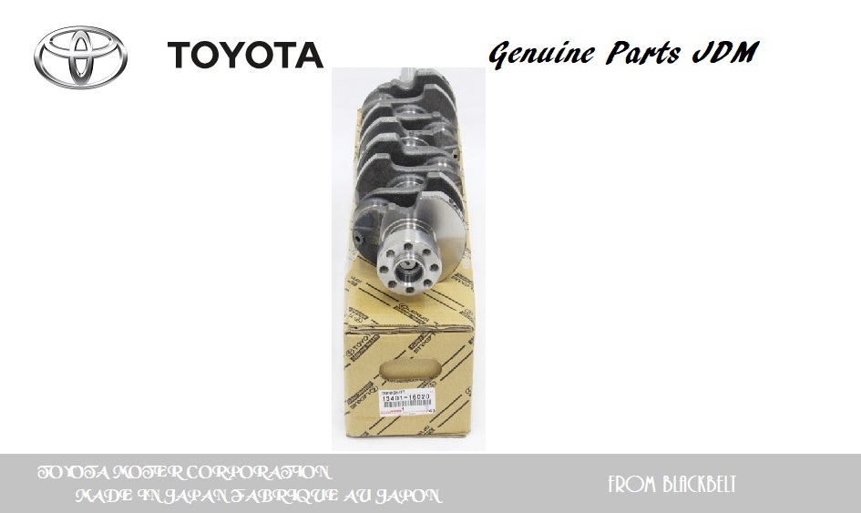 ★トヨタ純正パーツ★MR2 AW11 AE86 AE92 レビン トレノ 4A-GE 4A-GZE クランクシャフト 鍛造クランク 芯出し O/H素材 13401-16020
