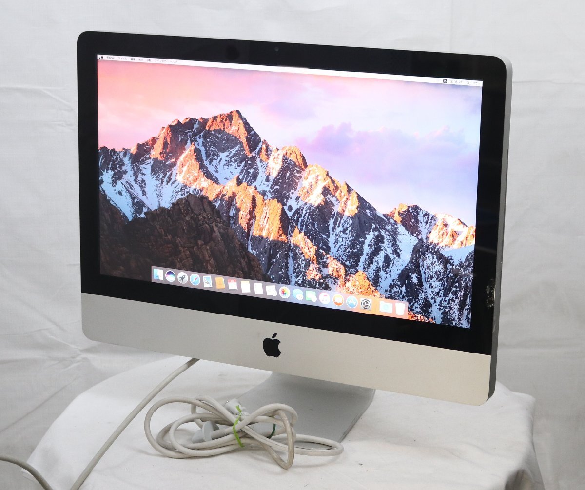 Apple iMac Late2009 A1311　Core 2 Duo 3.06GHz 8GB 500GB■ジャンク品【TB】