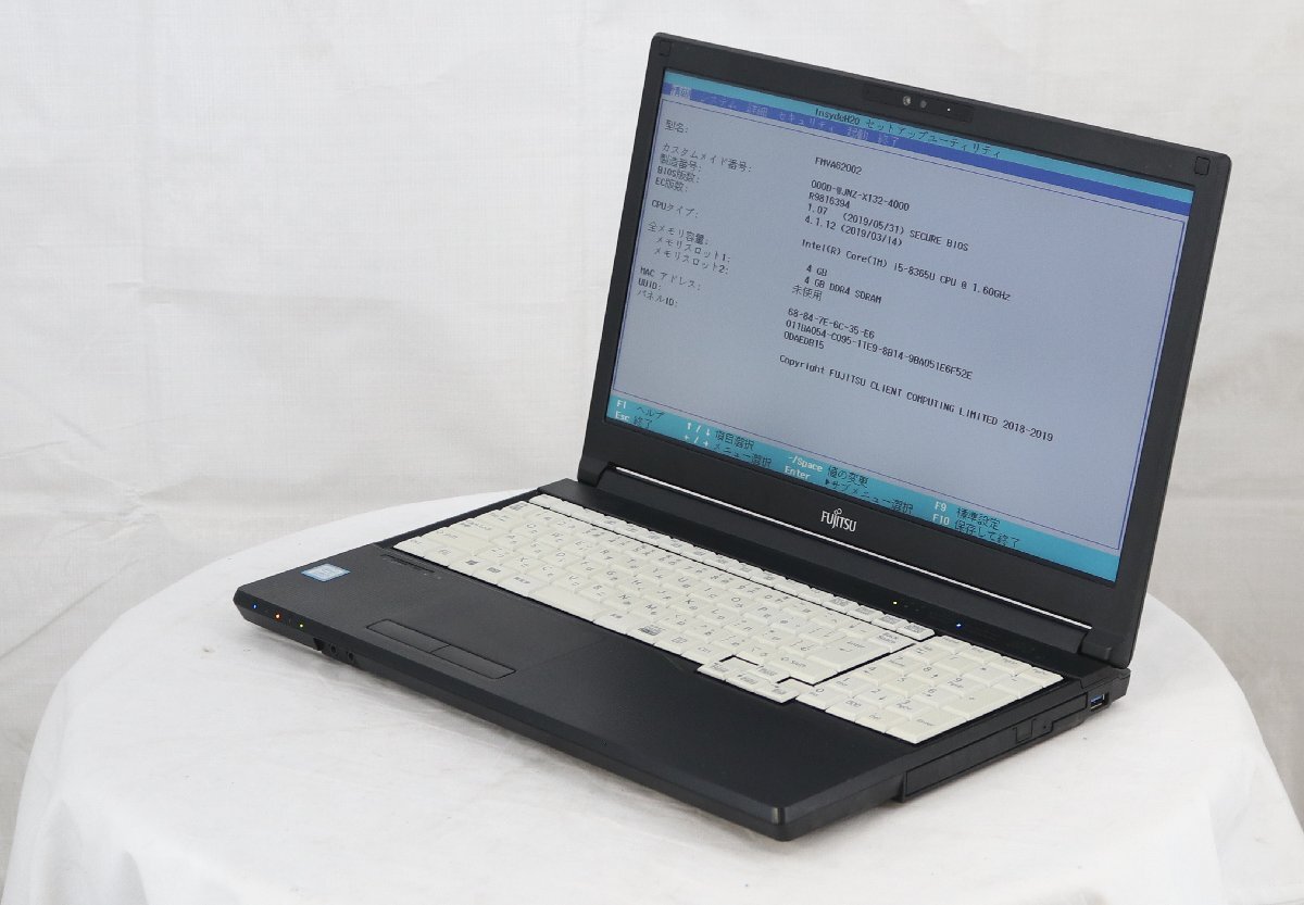 FUJITSU FMVA62002 LIFEBOOK　Core i5 8365U 1.60GHz 4GB ■一部保証品
