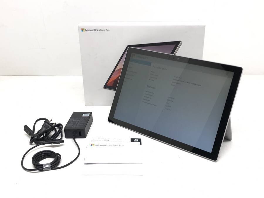 Microsoft 1866 Surface Pro 7　Core i7 1065G7 1.30GHz 16GB 512GB(SSD)■一部保証品
