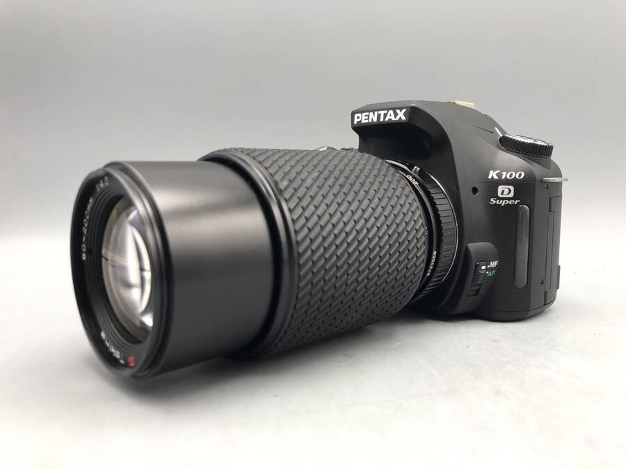 PENTAX K100D Super Tokina 80~200mm 1:4.5 デジタル一眼レフカメラセット■ジャンク品