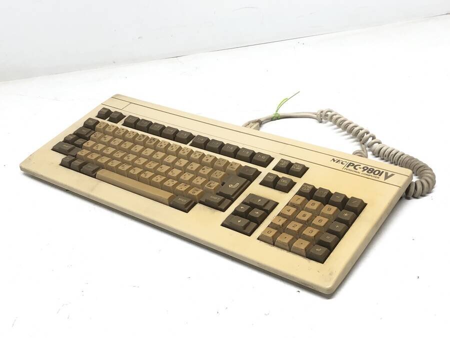 NEC 旧型PC PC-9801V用キーボード■ジャンク品