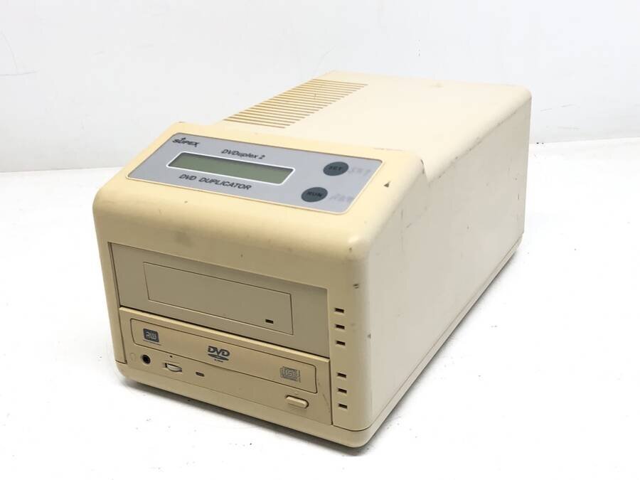 SUPEX DPX-2L DVD DUPLICATOR デュプリケーター■ジャンク品