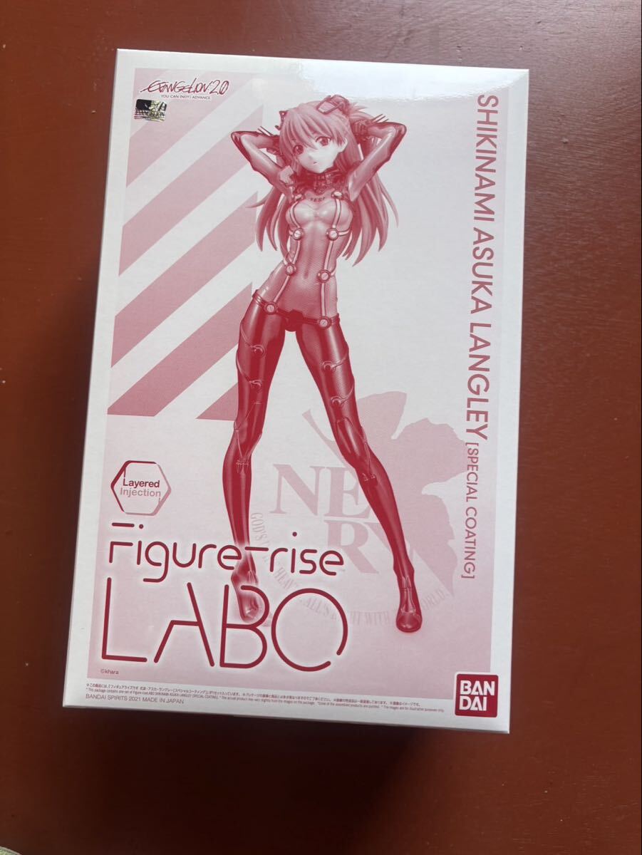 1円スタート　未開封　 Figure-riseLABO フィギュアライズラボ 式波 アスカ ラングレー スペシャルコーティング プラモデル