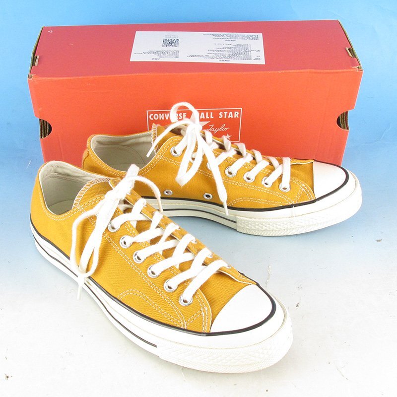 YF17360 CONVERSE コンバース CT70 チャックテイラー オールスター ロー スニーカー サンフラワー 8.5/27cm 美品