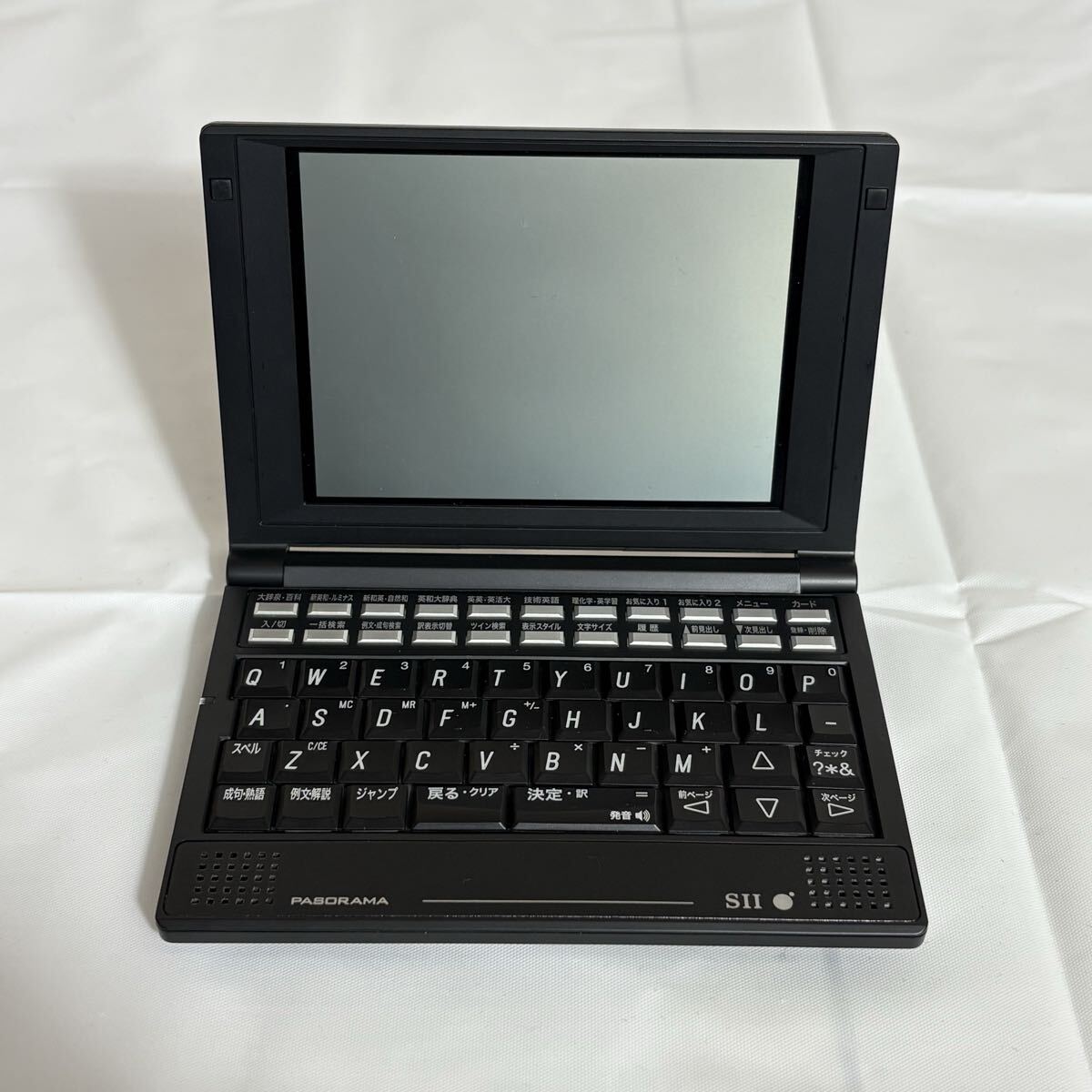 セイコー　電子辞書　SL904XR　SEIKO　SII　PASORAMA　通電不可