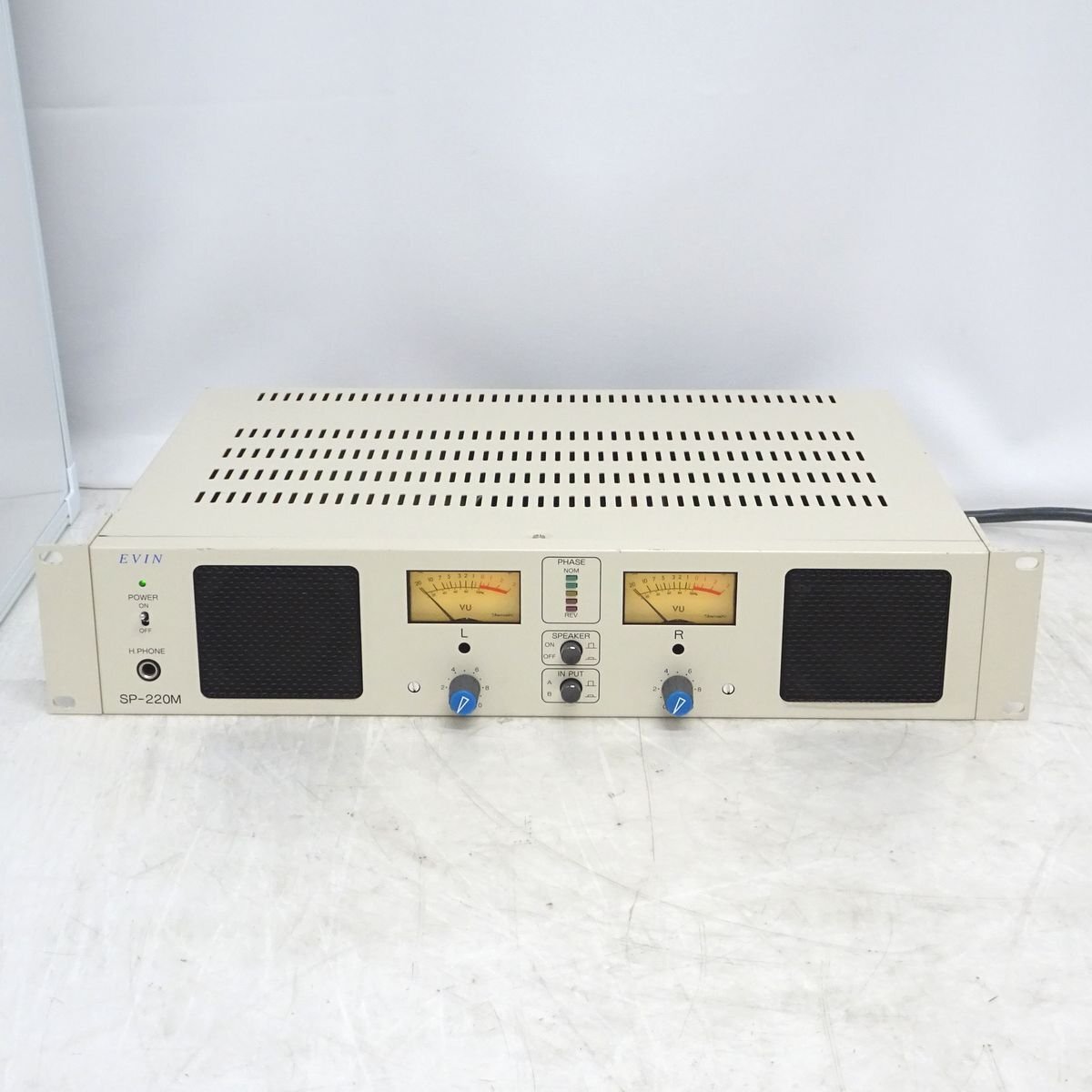 EVIN SP-220M モニタースピーカー（1Uラックマウントタイプ・HD-SDI デジタル・アナログオーディオ対応）【中古/動作品】#450400