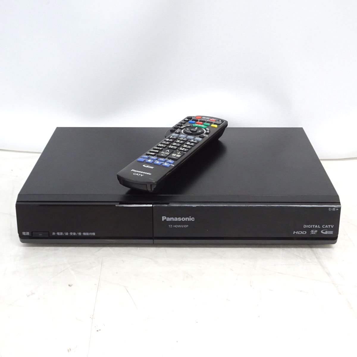 Panasonic TZ-HDW610P セットトップボックス （HDMI 地上デジタル 500GB 録画OK）【中古/動作品】#426326