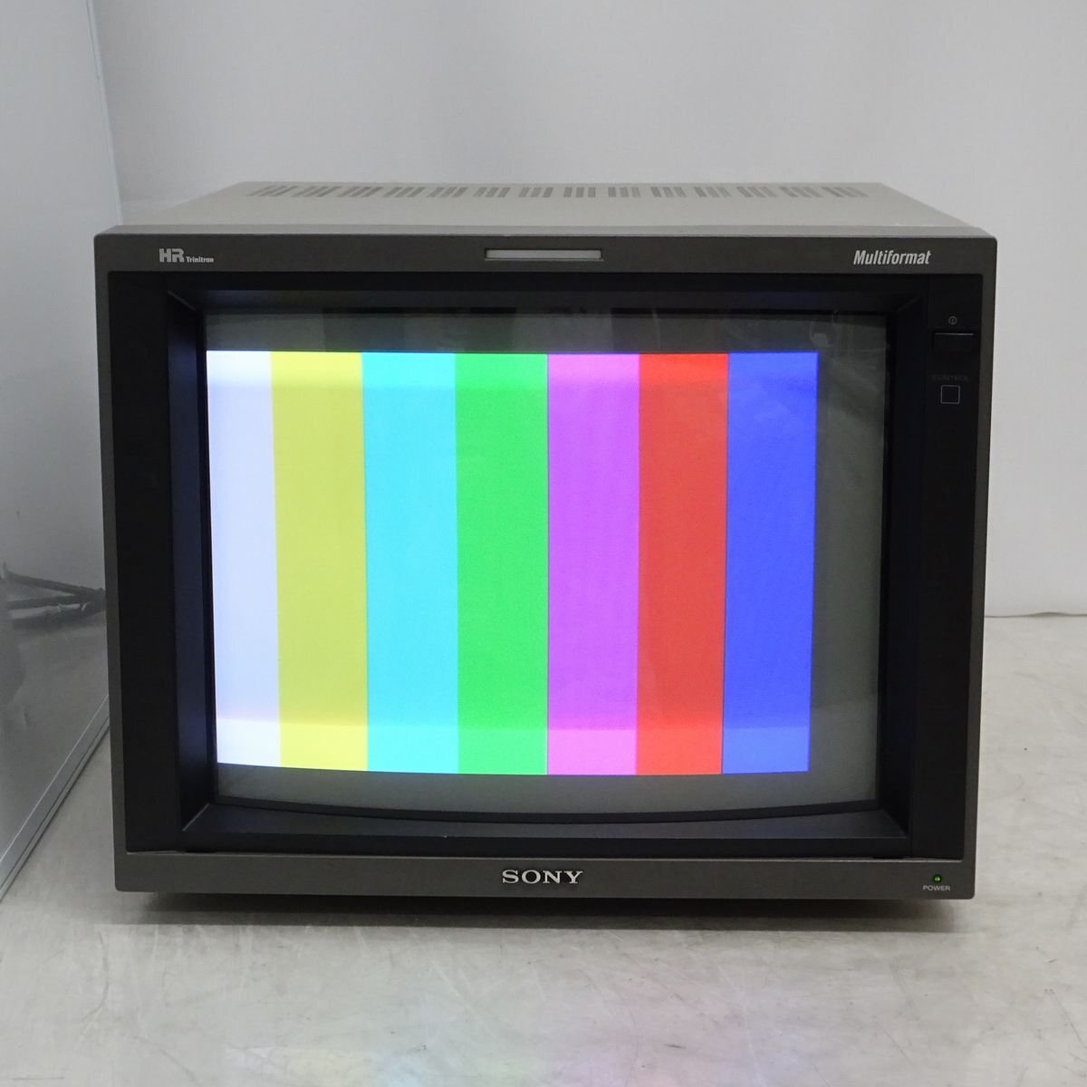SONY PVM-D14L5DJ 14型トリニトロンビデオモニター（SD/HD-SDI/コンポジット/Component）【中古/ヤケ無し動作品】#447676