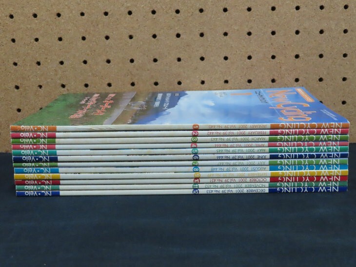 L00/ニューサイクリング NEW CYCLING 2001年1-12月号 12冊セット ベロ出版社