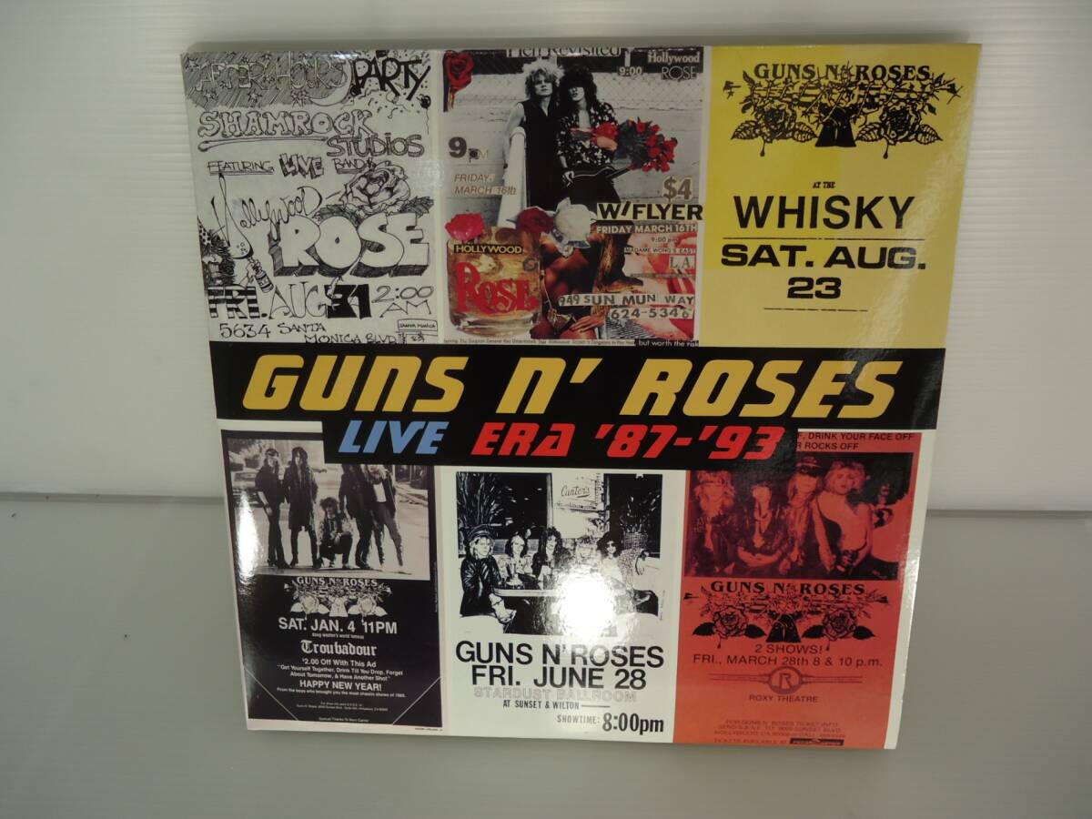 【中古品】　LP GUNU N'ROSES LIVE ERA'87-'93 0694905141 Rst-601