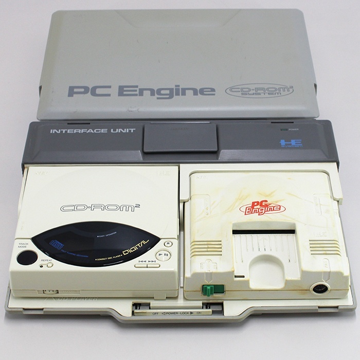 【ジャンク品】PCエンジン CD-ROM2システム / NEC / CD-ROM2動作せず / 汚れ・キズ / 箱・取説欠品※発送元：北海道