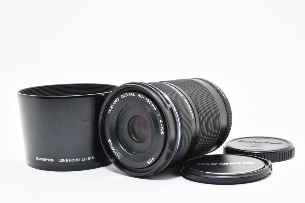 OLYMPUS M.ZUIKO DIGITAL ED 40-150mm F4-5.6 R ED MSC ブラック オリンパス レンズ #4386