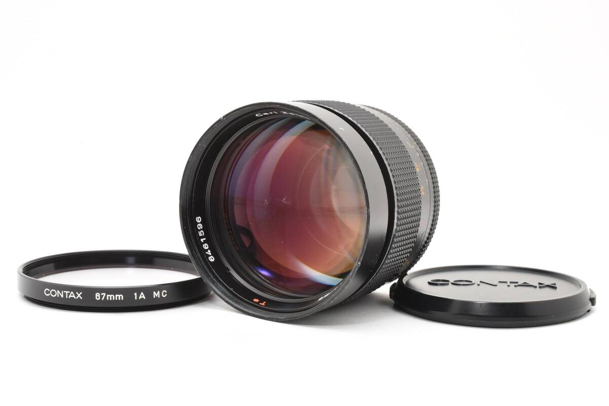CONTAX Carl Zeiss Planar 85mm F1.4 コンタックス 単焦点 レンズ #4407
