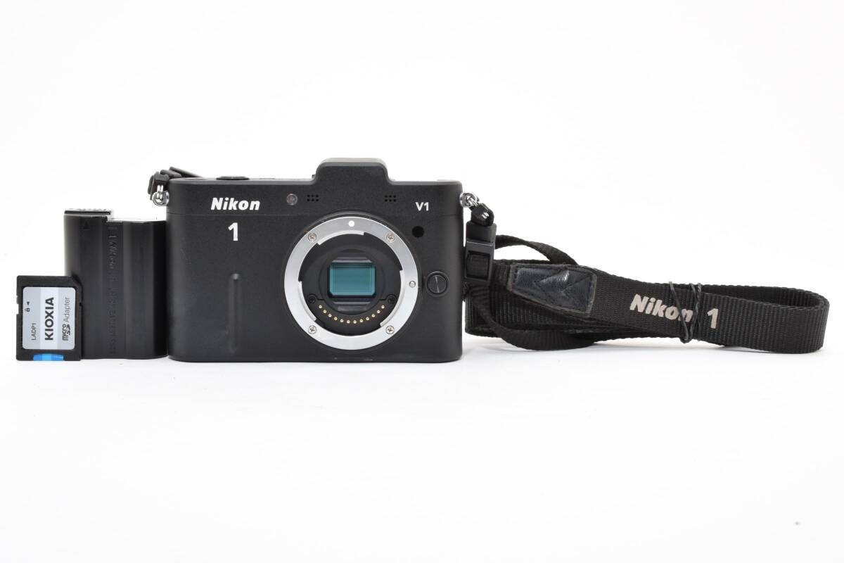 ◆超美品◆ Nikon 1 V1 ブラック ニコン ミラーレス一眼レフ #4421