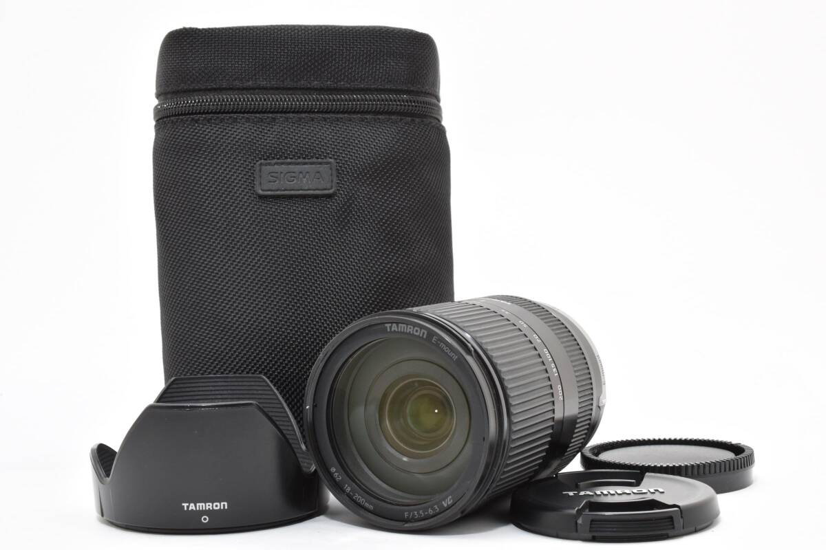 TAMRON 18-200mm F3.5-6.3 Di III VC Model B011 ブラック ソニーE用 タムロン レンズ ソニー #4424