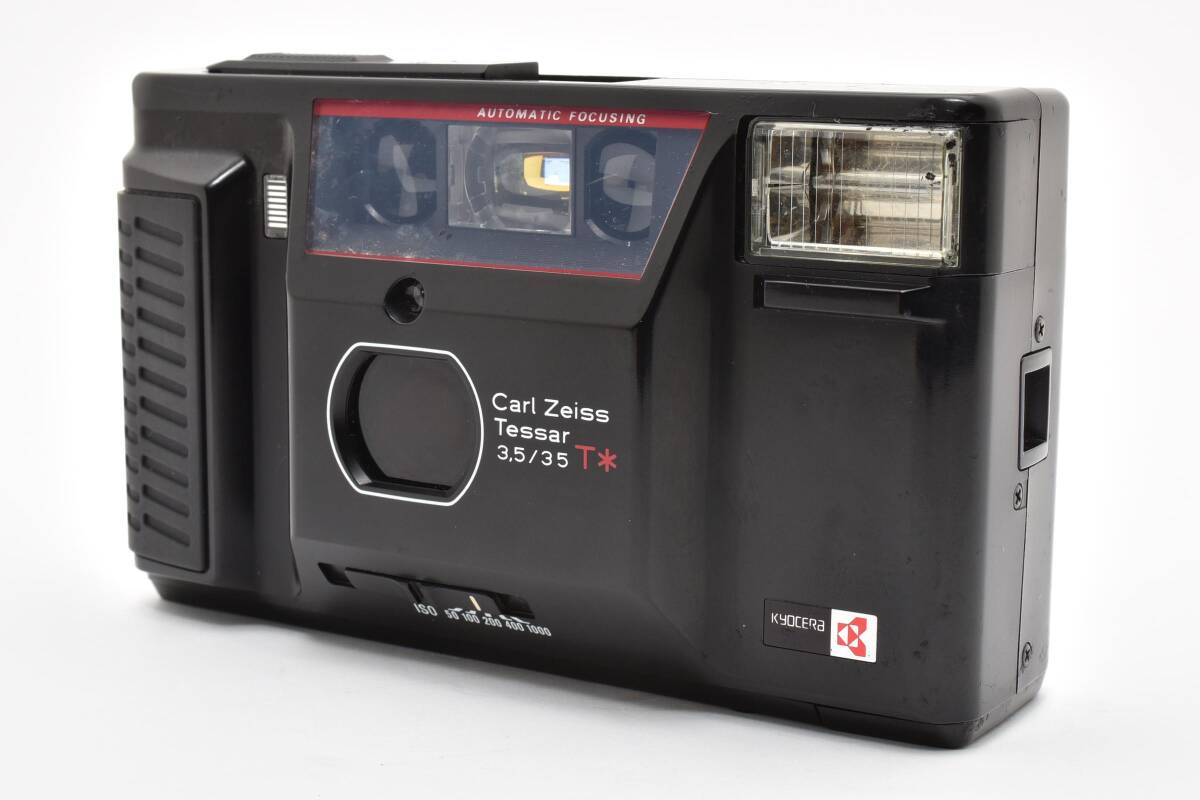 YASHICA T AF-D Carl Zeiss Tessar 35mm F3.5 T* ヤシカ コンパクトフィルムカメラ #4438