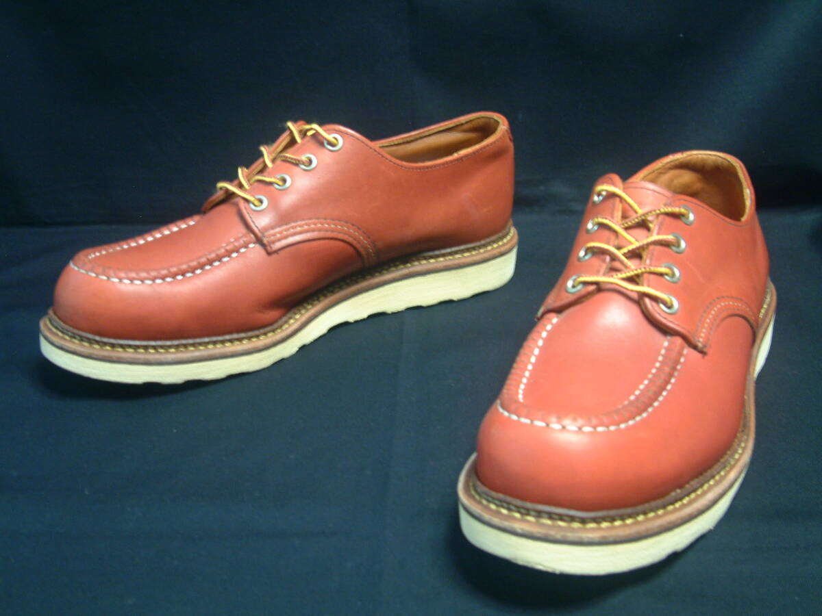 ●9 1/2D 赤茶 8103 CLASSIC OXFORD Red Wing Shoes Made in U.S.A November 2010 Oro-Russet “Portage”