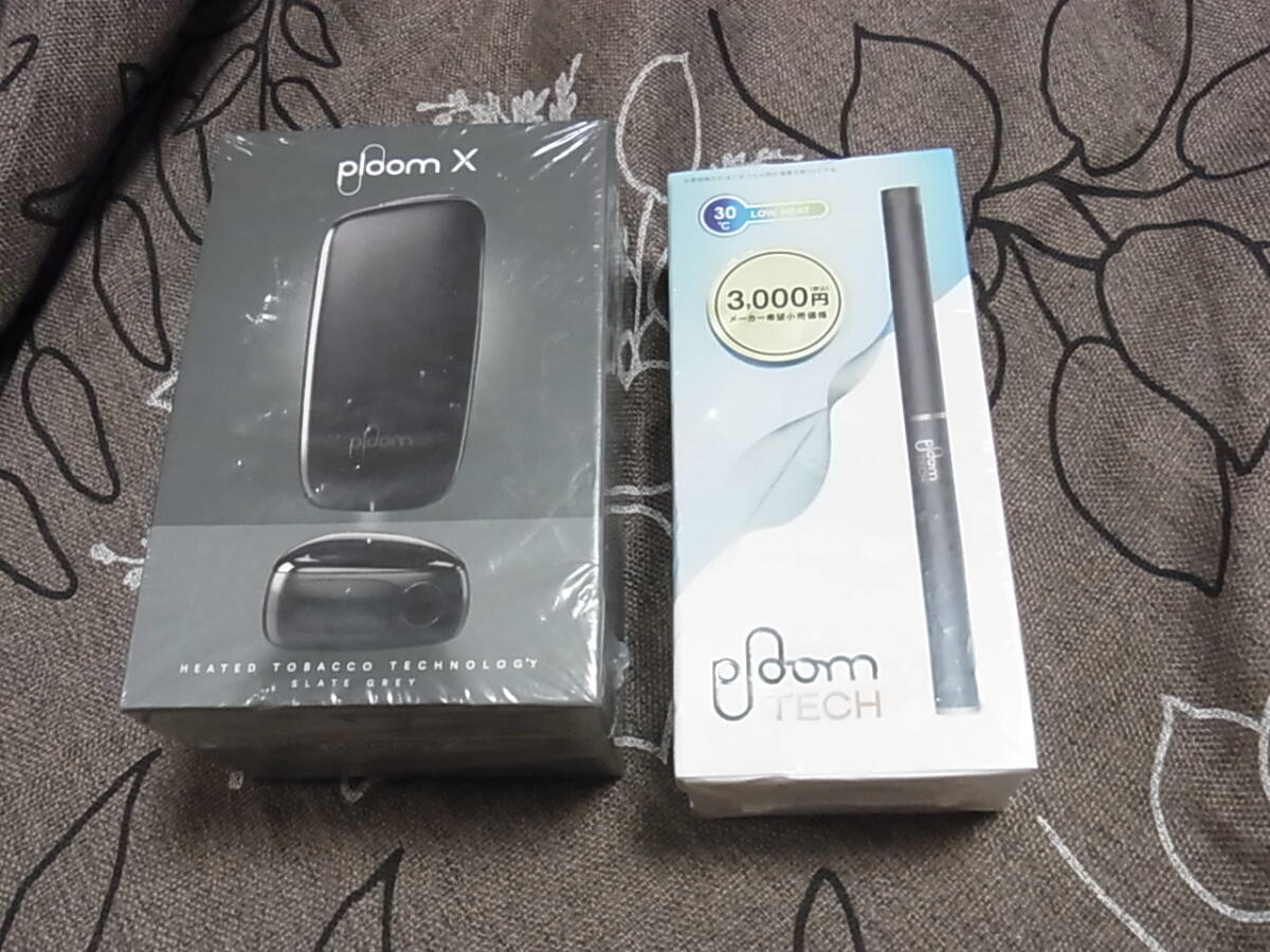 未開封　 ploomX、ploom TECH　 スターターキット 電子タバコ　