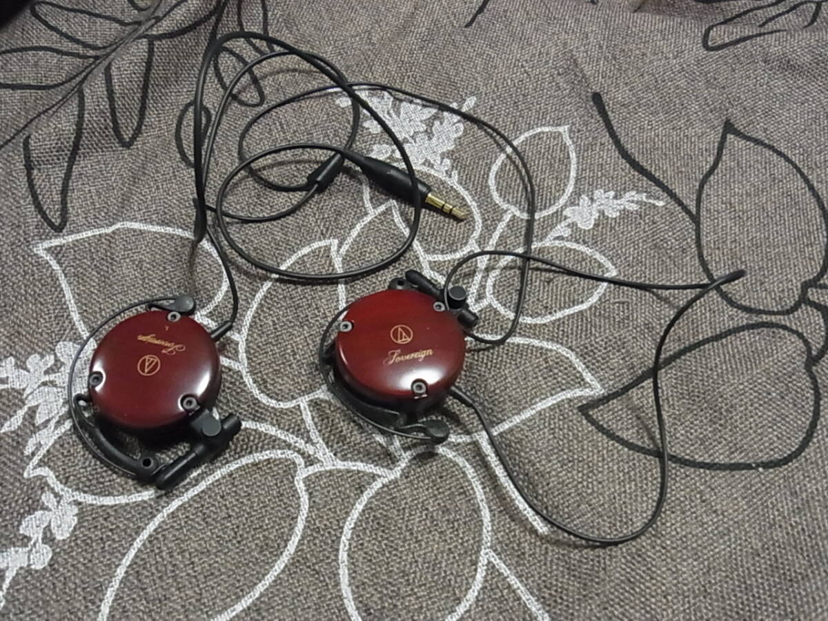 美品　オーディオテクニカ audio-technica ATH-EW9 イヤフォン ウッドモデル 動作確認済