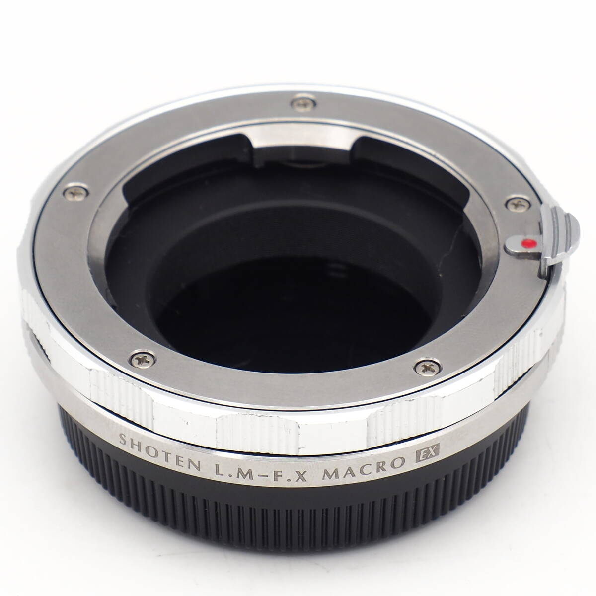 Leica M Mount Lens → FUJIFILM X Adapter SHOTEN L.M-F.X MACRO EX SILVER ヘリコイド 6mm 繰り出し ライカレンズ 富士フイルム 焦点工房