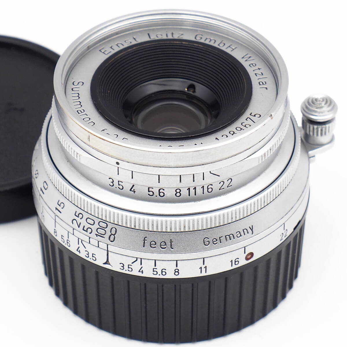 Leica M Summaron 3.5cm F3.5 Nr.1289675 Ernst Leitz Wetzlar Germany 1955年製 ズマロン 35mm ライカ M マウント ヴィンテージ 格安 M3 