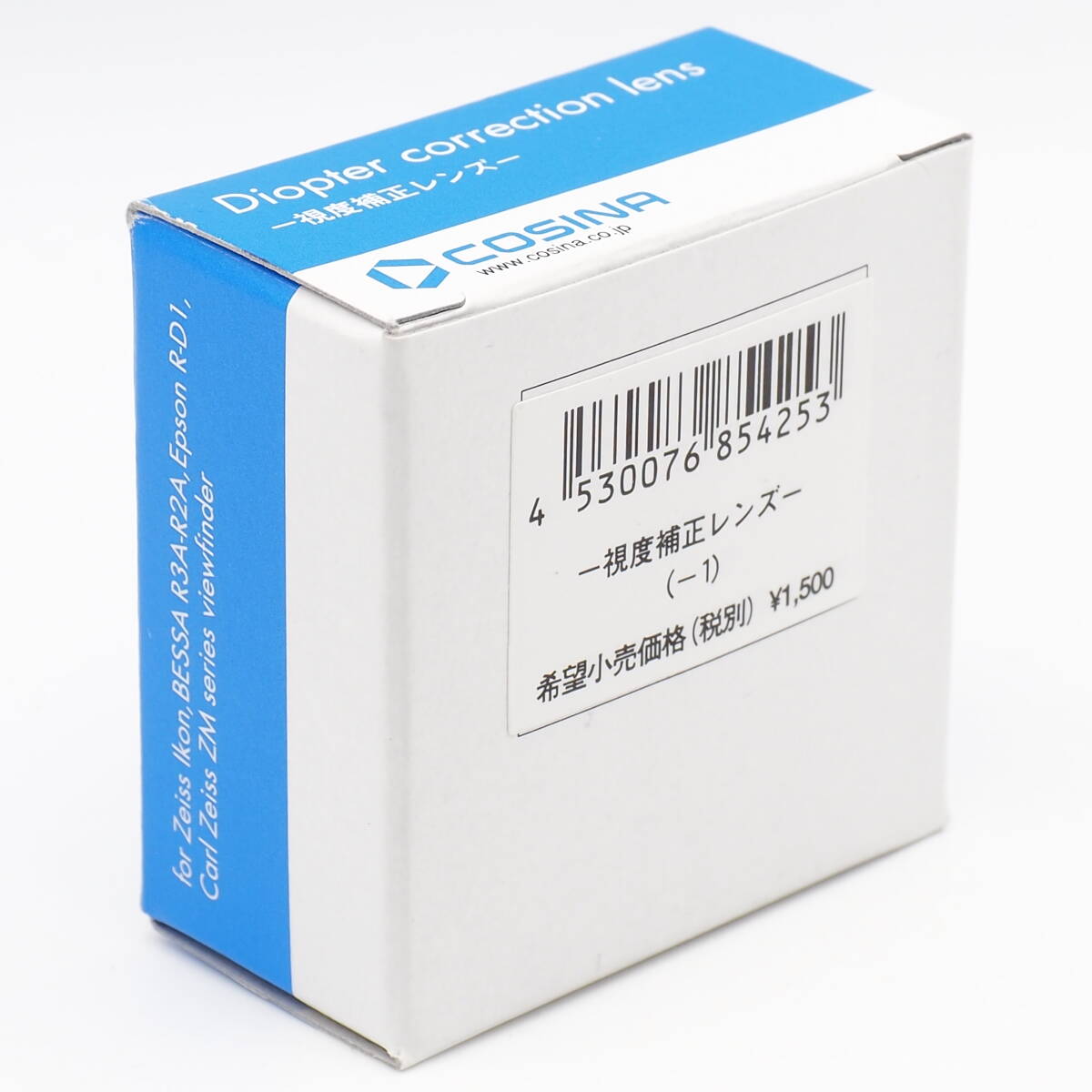 COSINA Diopter correction lens 視度補正レンズ -1 ツァイスイコン,ベッサ R2A/M, R3A/M, R4A/M ,エプソンR-D1 対応 ZEISS IKON BESSA R2