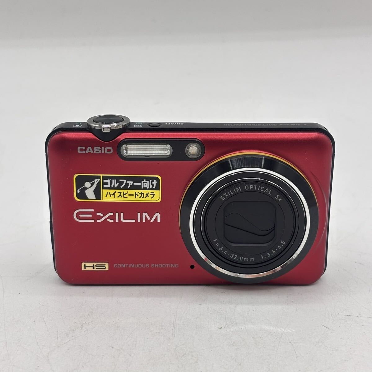 CASIO EXILIM EX-FC160S カシオ エクシリム コンパクトデジタルカメラ レッド デジカメ コンデジ