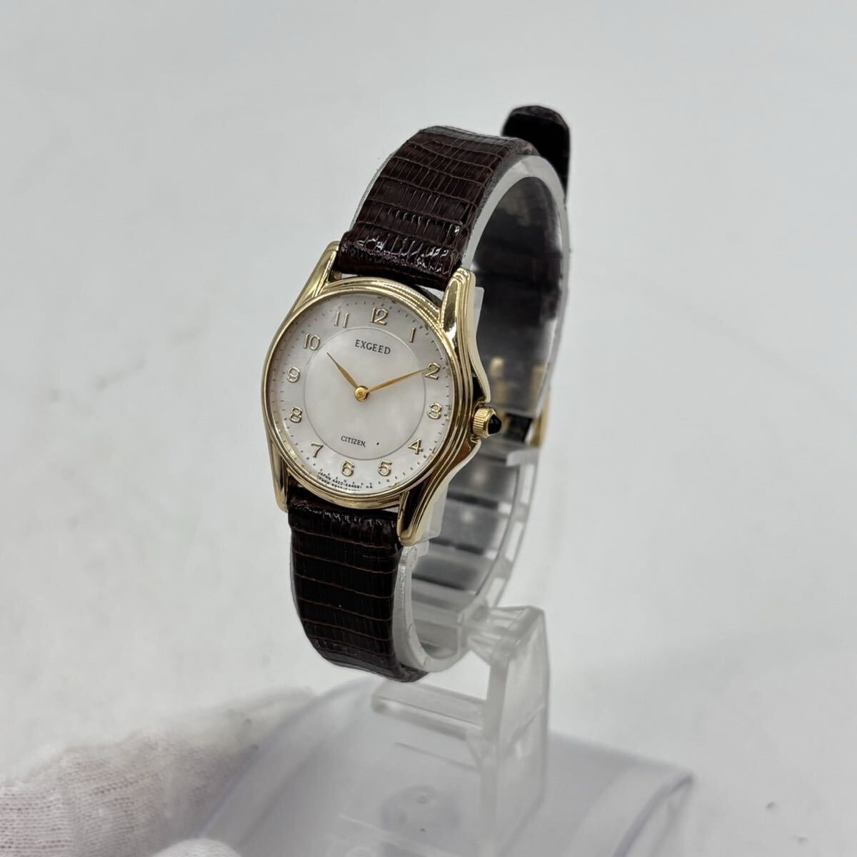 CITIZEN EXCEED 4422-E42649 シチズン エクシード シェル文字盤 レディース 腕時計 