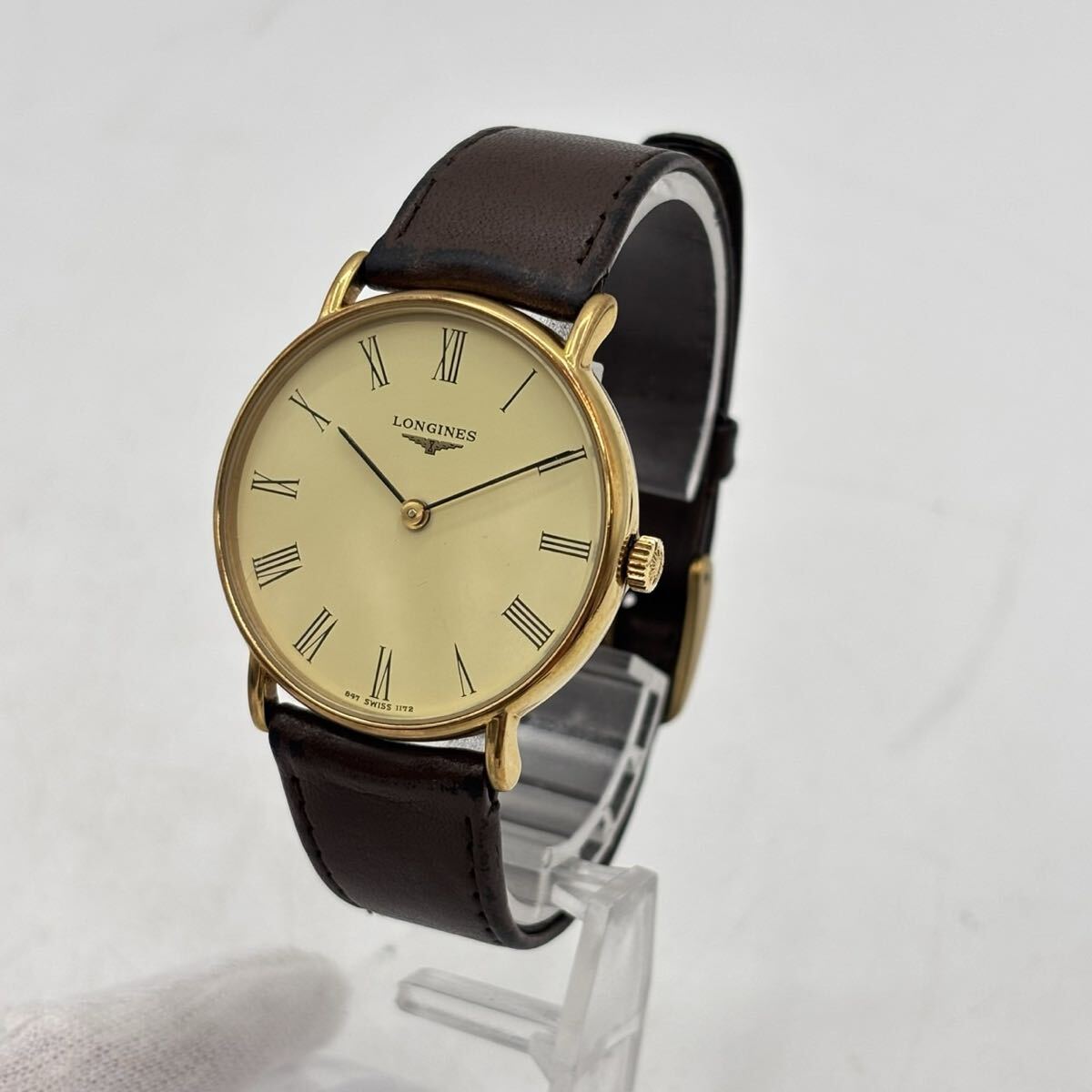 LONGINES ロンジン 手巻き 腕時計 ヴィンテージ 純正ベルト