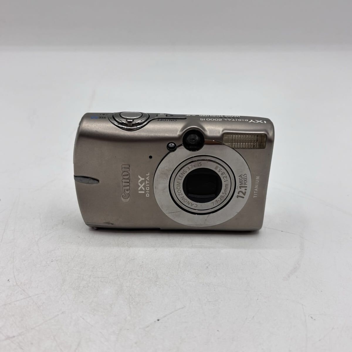 Canon IXY DIGITAL 2000 IS キャノン イクシー コンパクトデジタルカメラ デジカメ コンデジ シルバー キヤノン