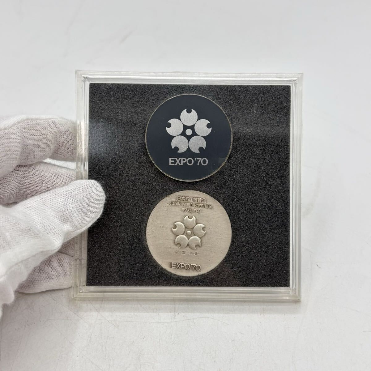 日本万国博覧会記念メダル EXPO’70 造幣局製 記念メダル シルバー SILVER 銀メダル 約18g 大阪万博 コレクション